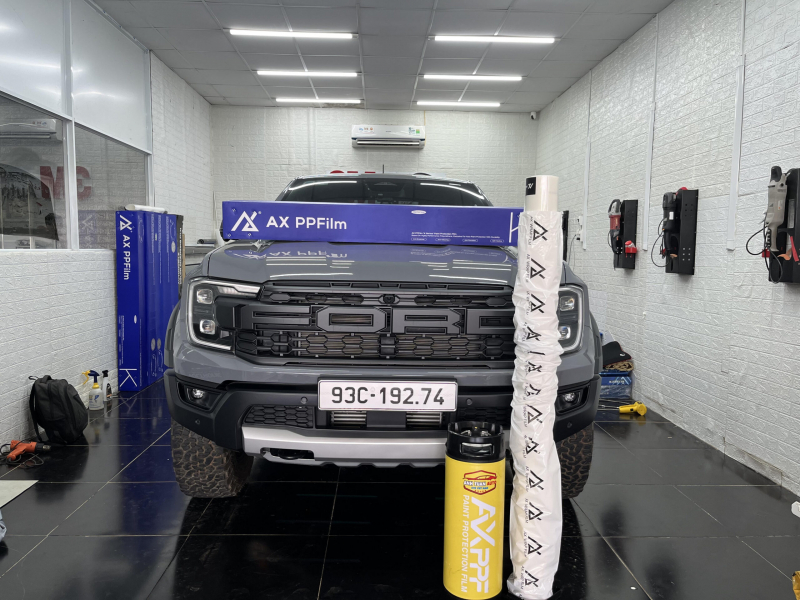 Thông tin bảo hành AX PPF K SERIES Ford Ranger Raptor