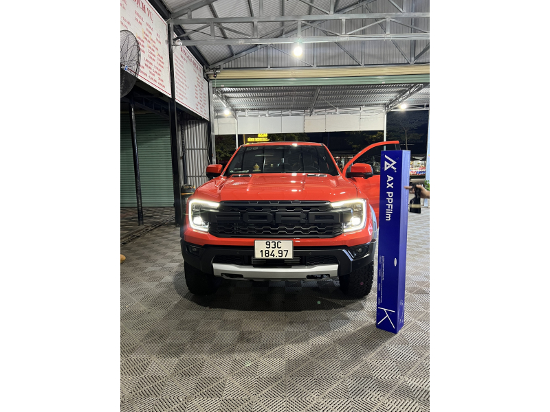 Thông tin bảo hành AX PPF K SERIES Ford Ranger Raptor