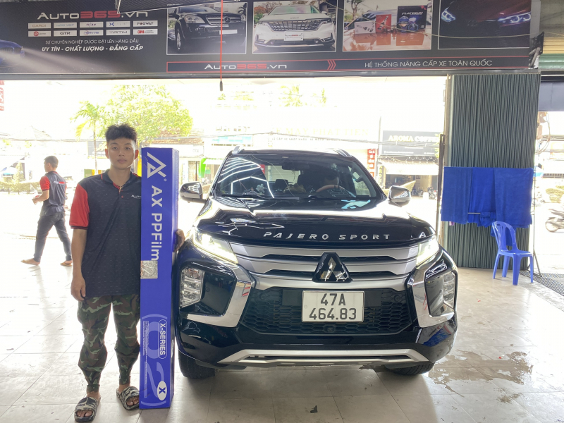 Thông tin bảo hành AX PPF X SERIES MITSUBISHI PAJERO SPORT