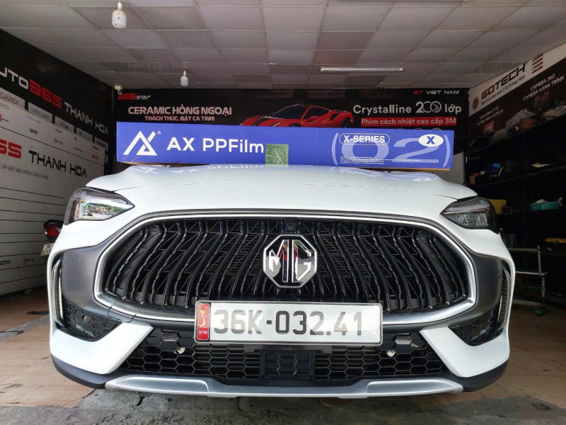 Thông tin bảo hành  AX PPF X SERIES - MG eHS