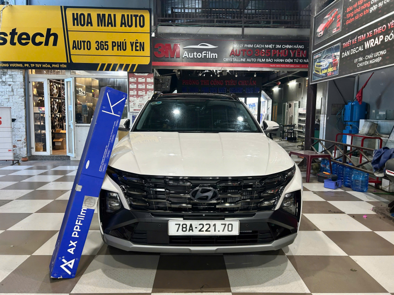 Thông tin bảo hành PPF AX K series cho xe Hyundai Tucson