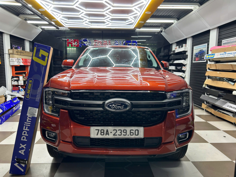 Thông tin bảo hành PPF G Series cho xe Ranger
