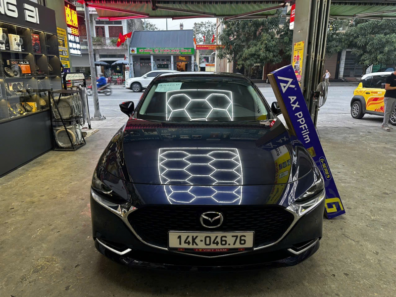 Thông tin bảo hành AX PPF G series cho Mazda 3