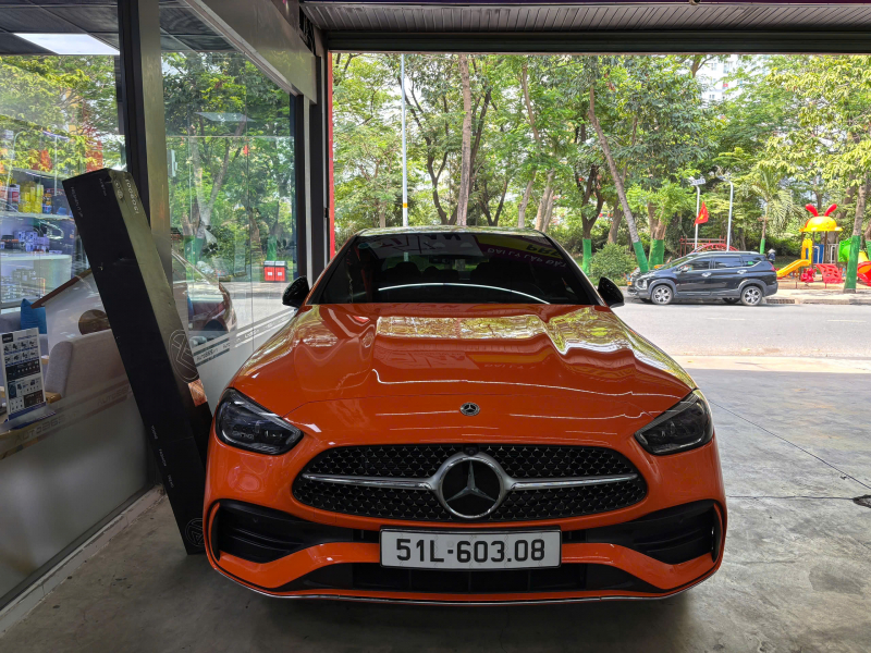 Thông tin bảo hành AX Film Wrap Ultra Gloss Orange AD1220 Mercedes- benz C300