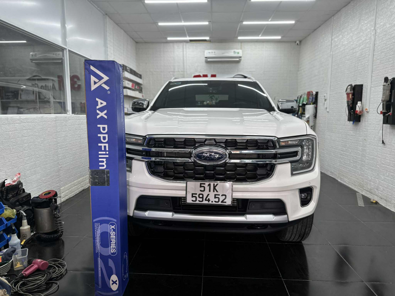 Thông tin bảo hành AX PPF X SERIES FORD EVEREST 