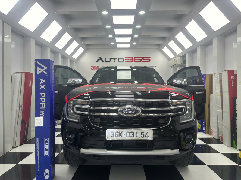 Thông tin bảo hành PPF X Series lắp đặt cho xe Everest