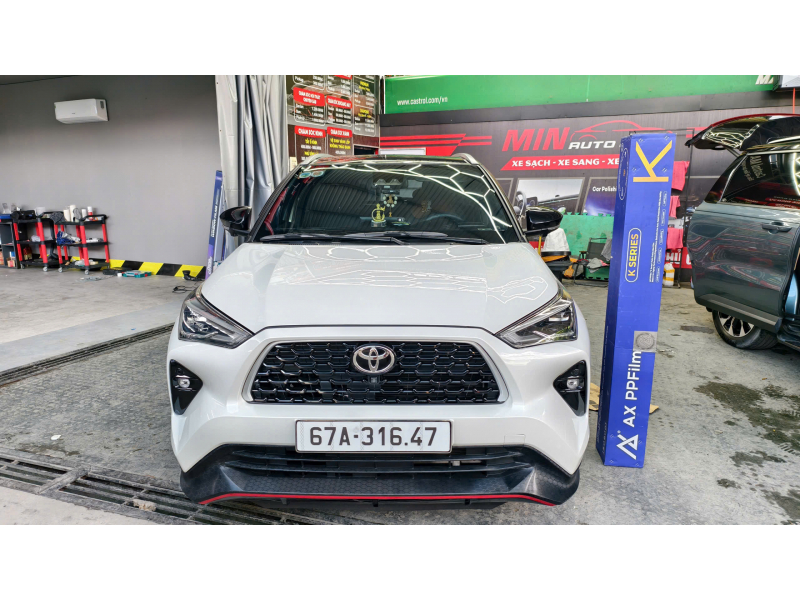 Thông tin bảo hành PPF K series xe Toyota Yaris Cross