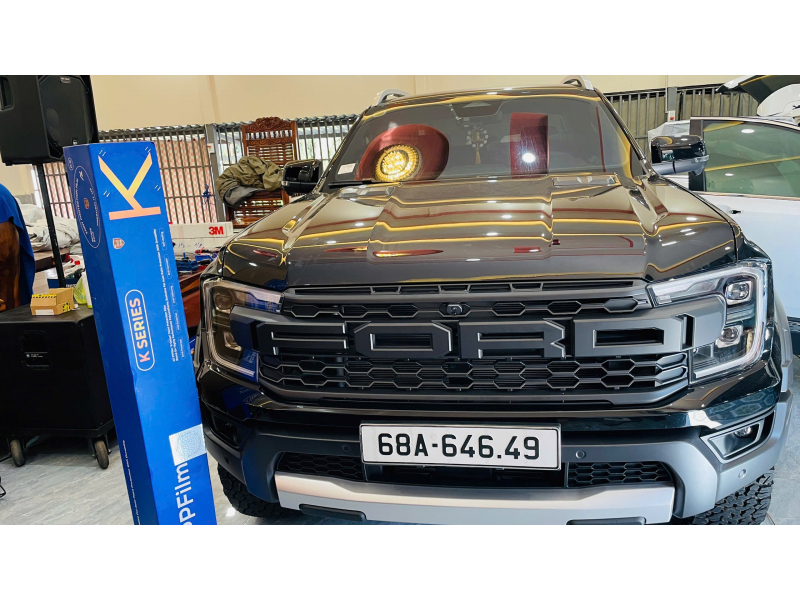 Thông tin bảo hành PPF K series xe Ford Raptor
