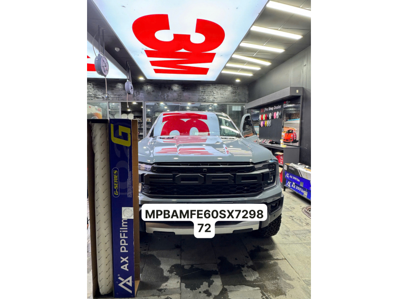 Thông tin bảo hành PPF G series xe Ford Raptor